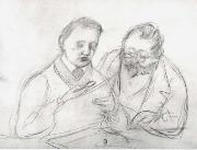Edgar Degas Notebook Sketches USA oil painting artist